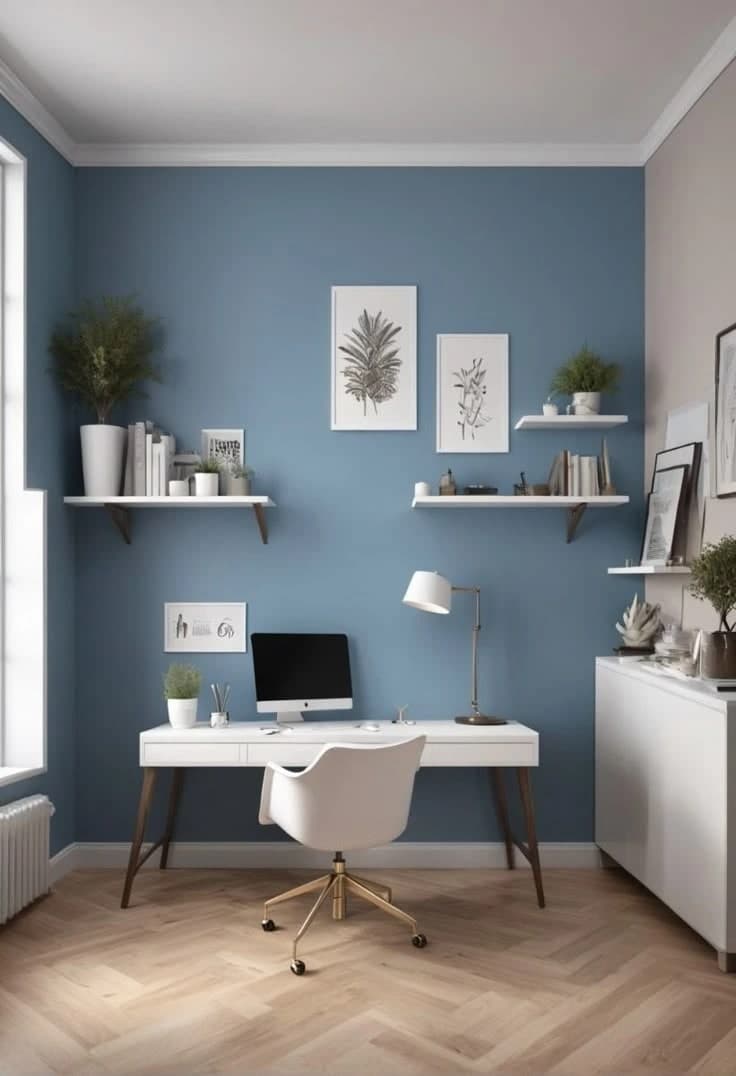Revitalize Your Office Space Introducing Something Blue Paint For